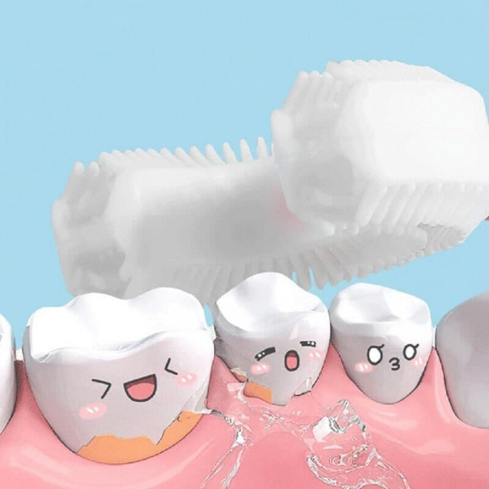 Kids U-Shaped Silicone Toothbrush – Soft 360° Cleaning, Safe for Children (1–12 Years)