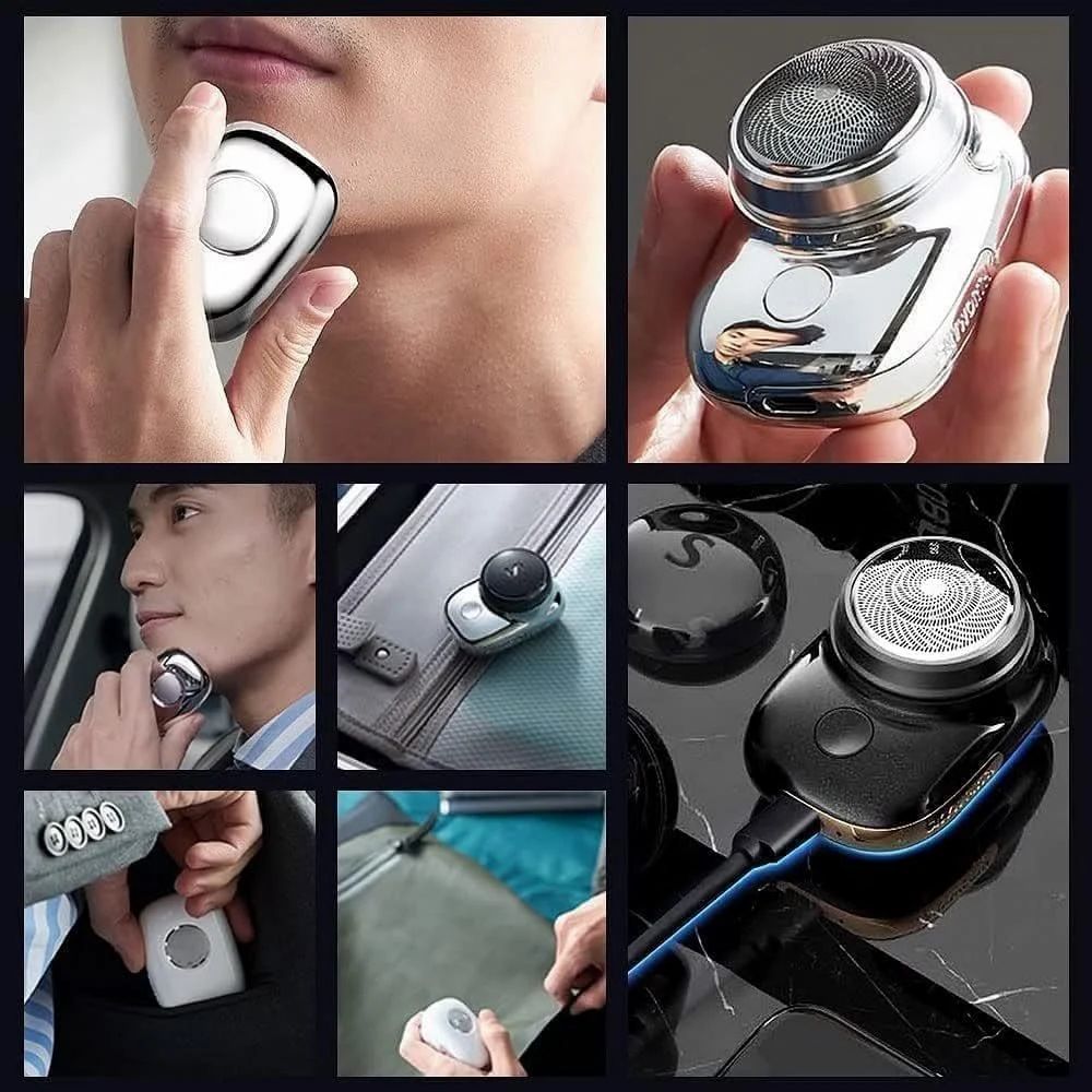 Mini Pocket Fashion Shaver For Men (Battery Powered)