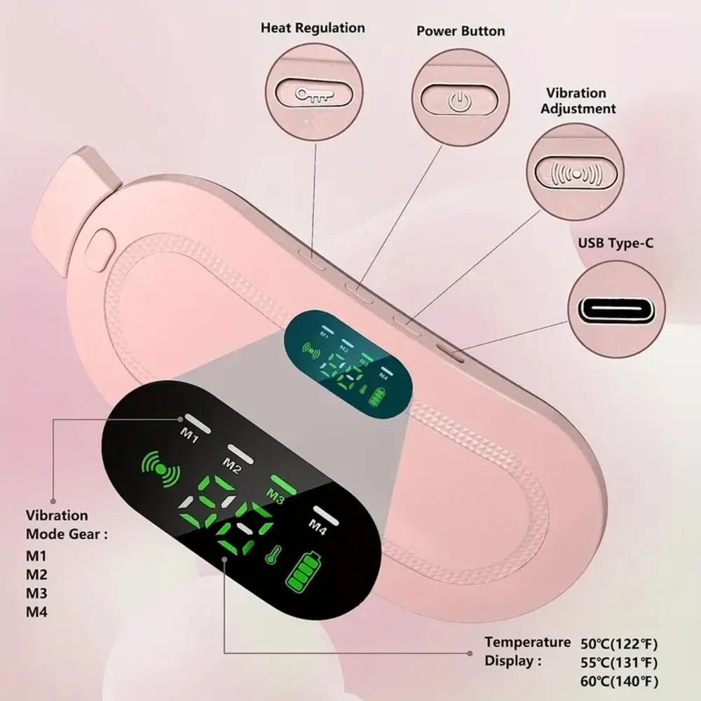 Period Cramp Massager – Multi-Mode Portable Relief Device for Menstrual Pain