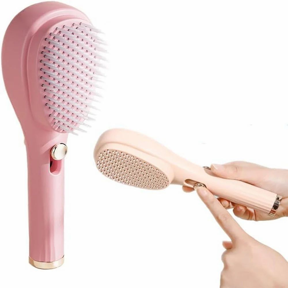 Self-Clean Hair Brush