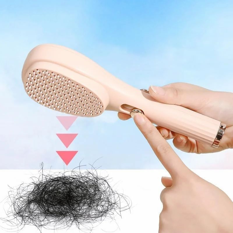 Self-Clean Hair Brush